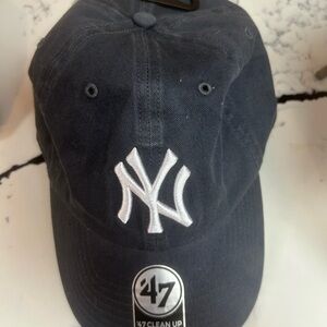 47 Brand Dark Gray Cap with White Logo